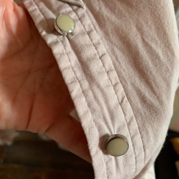 ANTILIA FEMME Cotton top with buttons - Picture 4 of 5